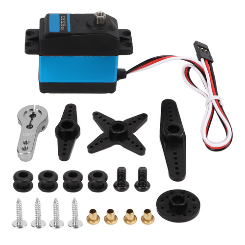 RC Digital Steering Gear Coreless Model Servo 35KG High Torque for 1/8 1/10 1/12 Remote Control Cars Boats