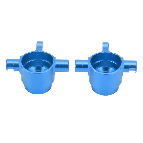 2pcs RC Front Steering Cup Professional Universal Aluminum Alloy Steering Cup for 1/10 RC Cars Dark Blue