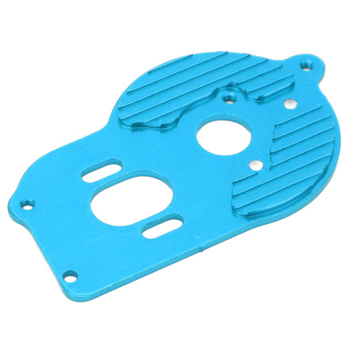RC Aluminum Alloy Motor Fixing Mount Heat Sink Plate for LOSI MiniT 2.0 2WD 1/18 RC Truck(Blue )