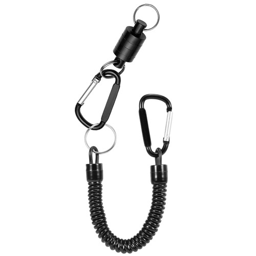 Fly Fishing Magnetic Net Release Holder Fishing Lanyard Magnetic Keeper Magnet Clip Landing Net Connector
