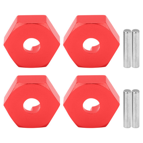 104001‑1871 Aluminum Alloy Combiner Wheel Hub Hex Coupler for Wltoys 104001 RC Car PartsRed