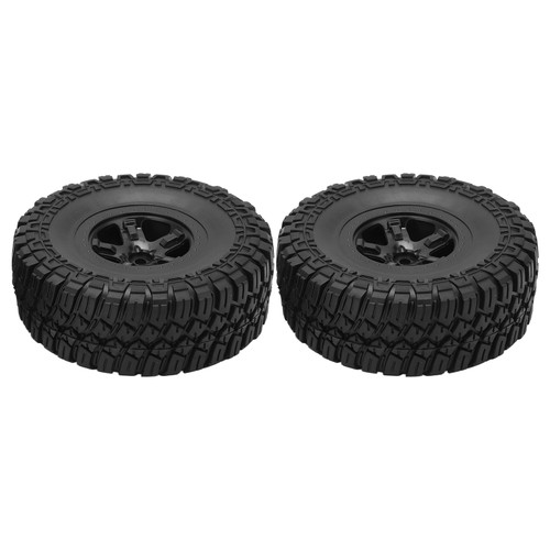 2Pcs 1/10 Model Car Tires RC Short Truck Off Road Tires for Huanqi 727 Accessories