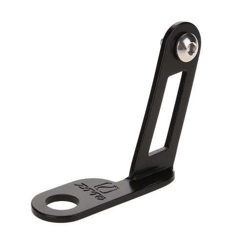 ZTTO Durable Aluminum Alloy Bike Bicycle Race Number Plate Holder Bracket Mount(Black)