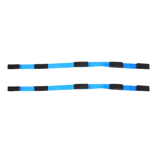 High Quality Ribbon Elastic Cooperative Legged Race Band Outdoor Birthday Team Building Party Group Game for Children Adults(5 People Group Set )
