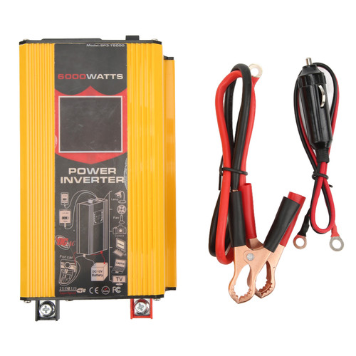 Modified Sine Wave Inverter Car Power Inverter Adapter LCD Display Dual USB 12V to 110V Car Outlet Adapter for RV Truck