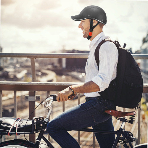 Outdoor Sports Cycle Safety Helmet Baseball Cap Hat for Motorcycle Bike Scooter