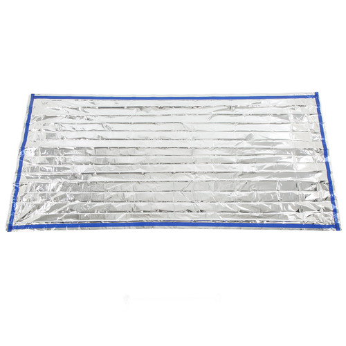 Survival Blanket Waterproof Foldable Emergency Thermal Blanket for Outdoor Camping Hiking Silver 210x90cm