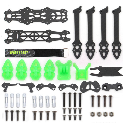 LANNRC Mark4 5inch FPV Carbon Fiber Frame 225mm Wheelbase 5mm arm Freestyle Long Range Frame for Remote Control Quadcopter racing drone