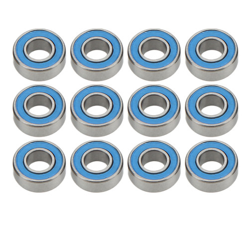 12pcs Rubber Sealed Bearing Kit for Stadium Blitzer RC Car Wheel Hub Sealed Bearing