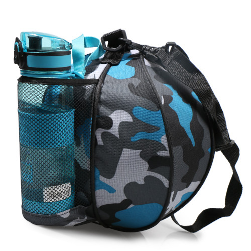 Sports Ball Round Bag Basketball Shoulder Bag Soccer Ball Football Volleyball Carrying Bag Travel Bag for Men and Women