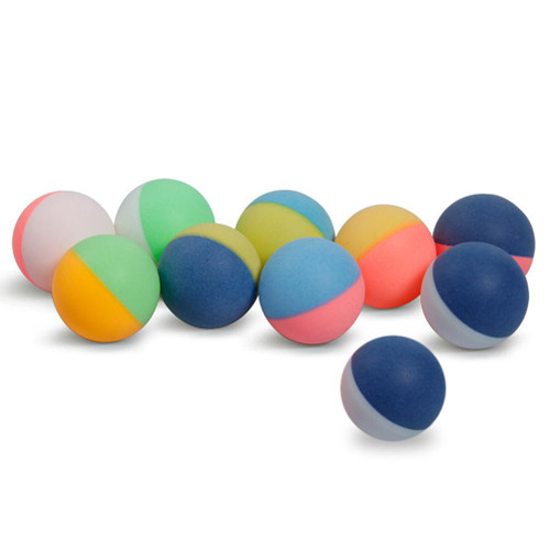 10Pcs Pong Balls Colored Pong Ball DIY Games Fun Arts Pong Balls Entertainment Table Tennis Balls for Kids Party Favor