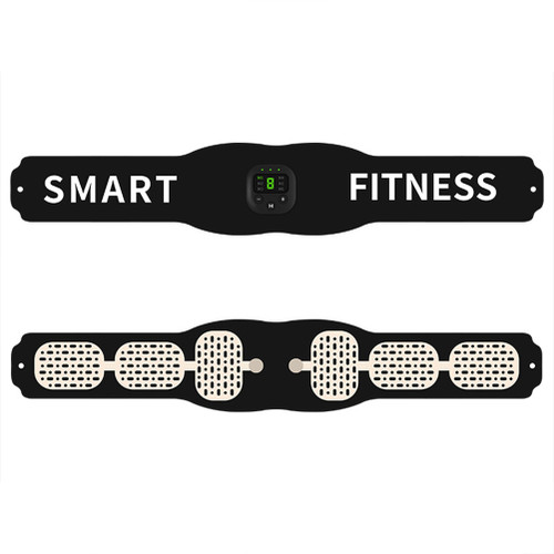 6 Modes Abdominal Waist Trimmer Ab Muscle Stimulator Belt Flat and Stomach Workout Toning Massager Trainer Belt