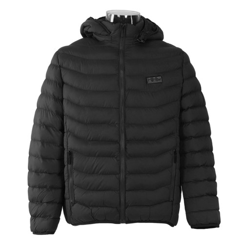 11 Areas Heated Jacket Outdoor USB Electric Heating Jackets Warm Sprots Thermal Coat Clothing Heatable Cotton Jacket for Men Black L