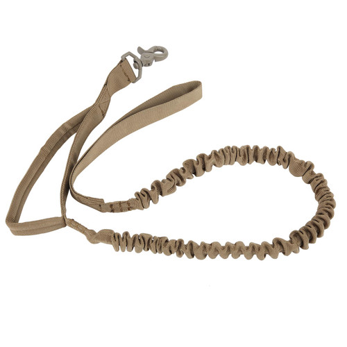 Outdoor Dog Puppy Military Traction Rope Durable Pet Heavy Duty Nylon Leash LightweightTan