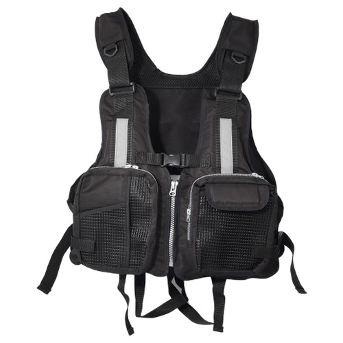 Life Jackets Adults Life Vest Adult Adjustable Canoe Kayak Dinghy Sailing Buoyancy Aid Jacket for Men/Women with Multi Pockets