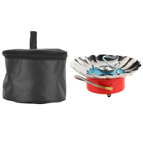 Outdoor Windproof Folding Camping Portable Mini Burner Picnic Barbecue Gas Stove