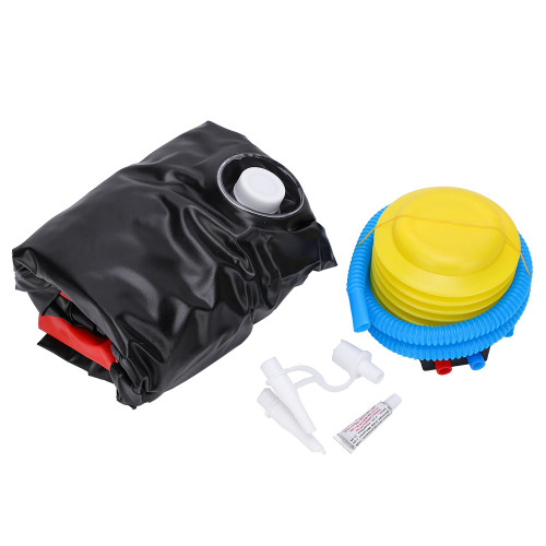 Inflatable Boxing Punching Kick Training Tumbler Bop Bag with Air Inflator Pedal Pump