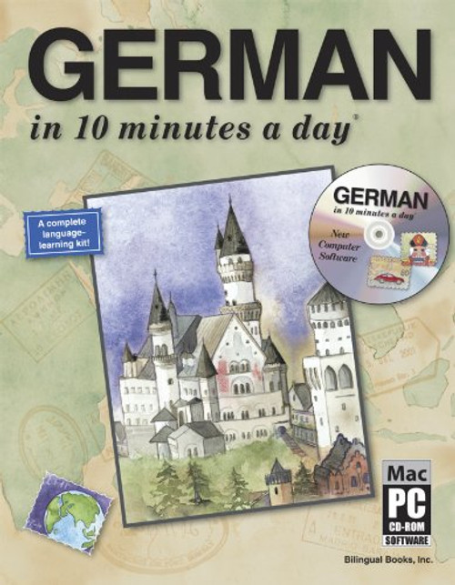 GERMAN in 10 minutes a day with CD-ROM