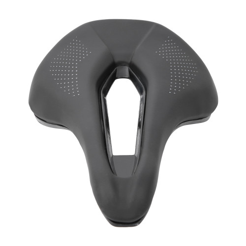 PU Black Road Mountain Bike Bicycle Soft Hollow Cycling Saddle Cushion Pad Seat