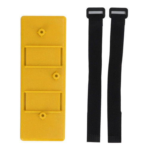 RC Plastic Battery Box Professional RC Battery Box Bracket Compatible for SCX10 D90 90046 Universal RC Vehicles Yellow