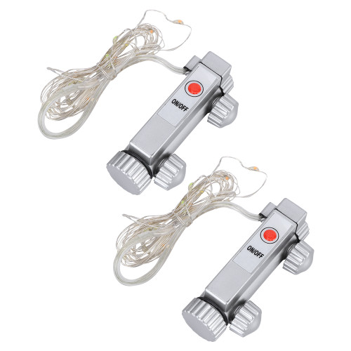 2pcs LED Waterproof Bicycle Wheel Light Bike Spoke Light Safety Warning Lamp Accessories