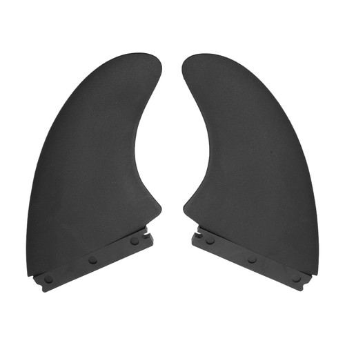 1 Pair of Paddle Board Fins Replacement Windsurfing PVC Surfboard Long Board Tail Fin G7
