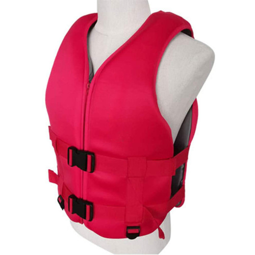 Summer Life Jacket Adult Buoyancy Vest Children Diving Training Breathable Neoprene Buoyancy Life Vest