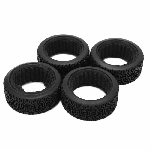4Pcs RC Car Racing Tires Rubber Wheel Upgrade Parts for 1/10 Flat Running Drift Accessories