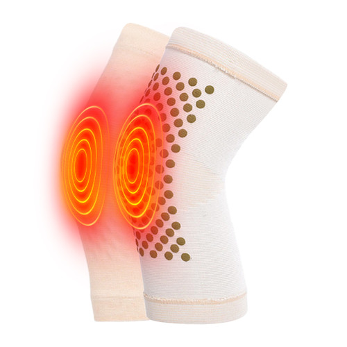 1 Pair Wormwood Self Heating Knee Braces Warm Knee Pads Sleeves Knee Brace Support
