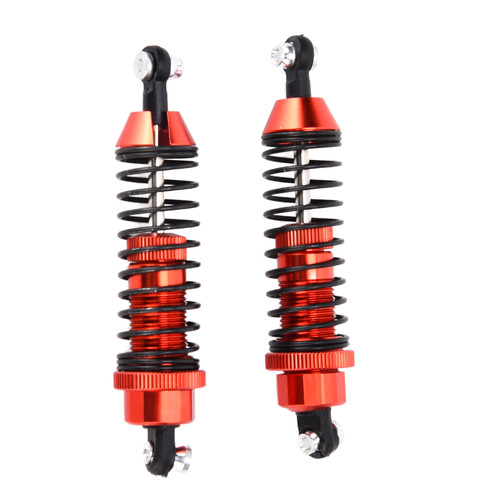 2pcs/set 92mm Shock Absorber for Redcat Blackout XTE XBE SC 1/10 RC Car Upgrade PartsRed