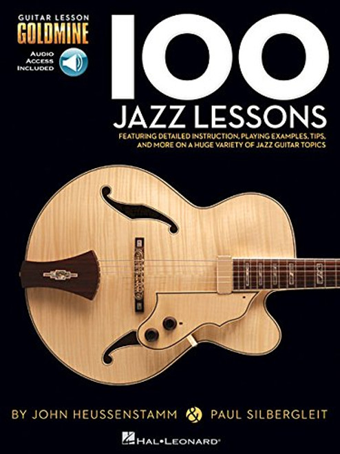 100 Jazz Lessons - Guitar Lesson Goldmine Series (Book/Online Audio)