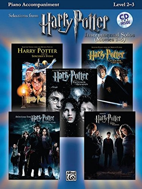 Harry Potter Instrumental Solos (Movies 1-5): Piano Acc. (Book & CD) (Pop Instrumental Solo Series) Harry Potter Instrumental Solos (Movies 1-5): Piano Acc. (Book & CD) (Pop Instrumental Solo Series)
