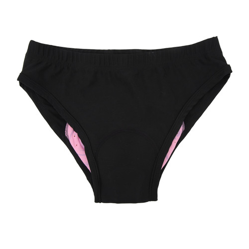 Women Cycling Underwear Quick Dry Breathable Women Bicycle Briefs Shock Absorption 3D Padded Bike Shorts Underwear Black 2XL