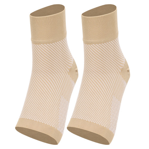 Sport Ankle Brace Protector Compression Support Sleeve Short Socks for Injury Recovery Joint PainAnkle Brace L