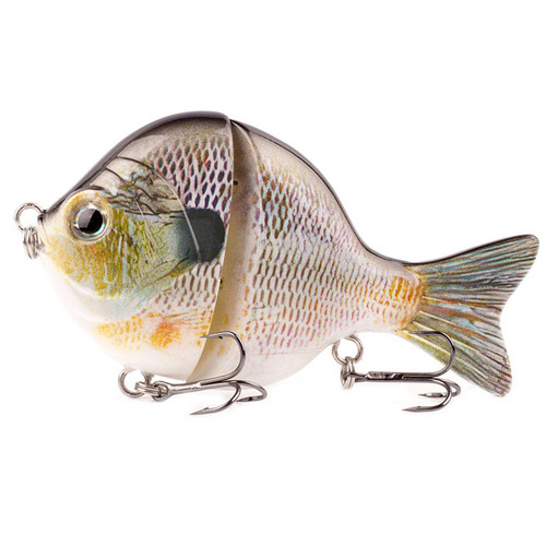 Minnow Fishing Lures Hard Plastic Two-section  Jointed Fishing Lures 9cm 34.5g Sinking Bluegill Swimbait Glide Bait Crankbait Wobbler Bass Pike Tackle