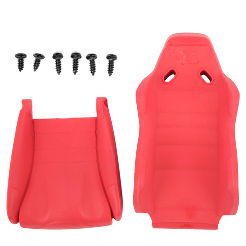 Plastic Driving Seat Interior Simulation Accessory for Axial SCX10/TRX4 1/10 RC CarRed