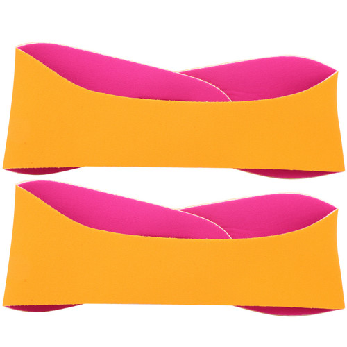 2pcs Waterproof Ear Headband Yoga Hair Band Diving Ear Protection Hair Band for SportsOrange