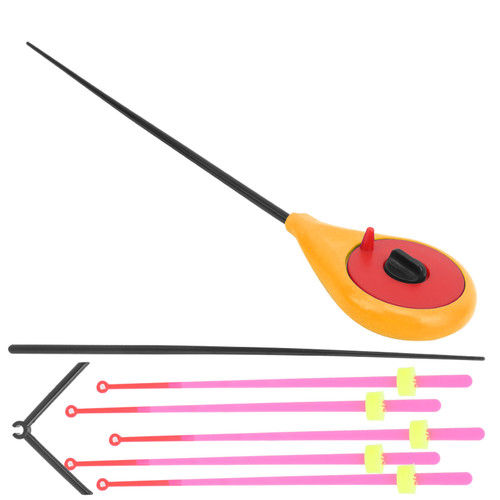 Mini Winter Ice Fishing Rod Pole Front Tip Extension Section Fish Accessories Kit14CM