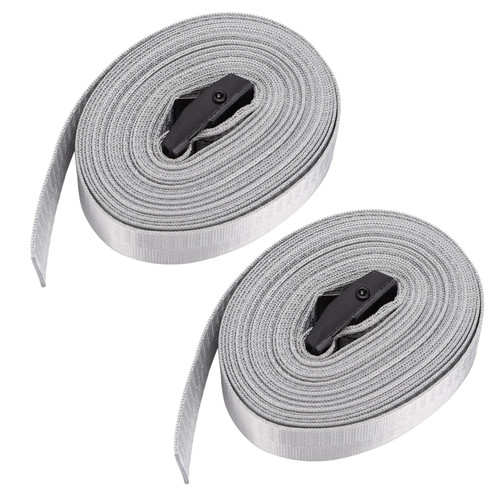 2Pcs Alloy Ratchet Tie Down Straps Adjustable Lashing Straps Heavy Duty Tensioning Belts Buckle1m/3.3ft