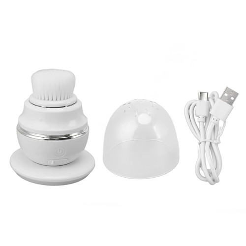 Facial Cleanser Brush 3 Speed 180mAH Suitable for All Skin Type Electric Face Scrubber for Exfoliating Deep Cleansing Massaging