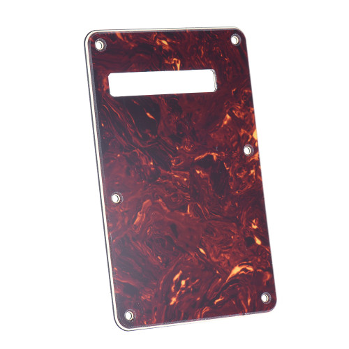 Tortoise Red Guitar Pick Guard Back Plate with 20pcs Screws for Stratocaster Strat Style Electric Guitar