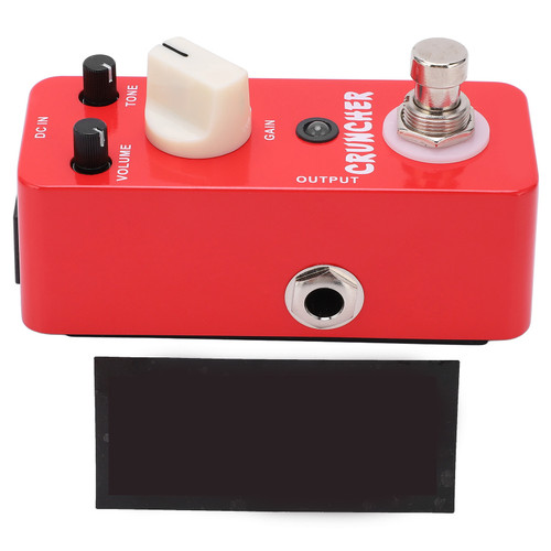 High Gain Distortion Micro Pedal Metal Mini Effects 3 Modes Electric Guitar Effector MDS3