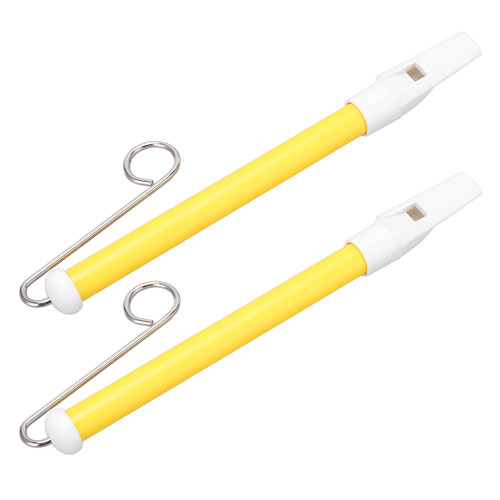 2Pcs Slide Whistle Toy Metal Sliding Flute Professional Musical Instrument for Kids Beginners