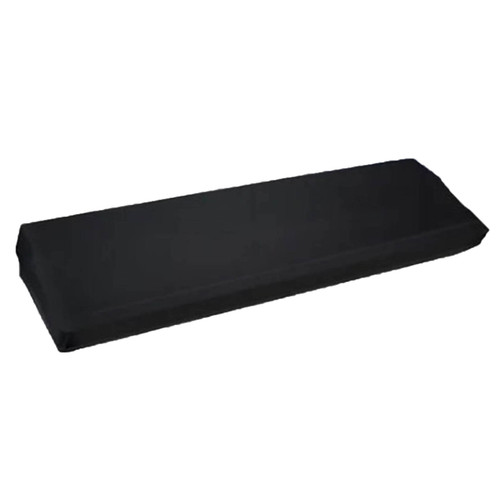 Piano Cover Soft Elastic Adjustable Strap Buckle Dust Cover for 88 Key Piano Black