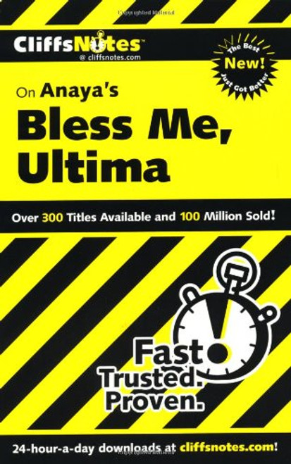 CliffsNotes Bless Me, Ultima (CLIFFSNOTES LITERATURE)