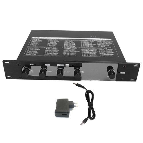 Karaoke Mixer Effector 99 DSPs Wireless Digital Stereo Sound Effect Processor 100‑240V EU Plug