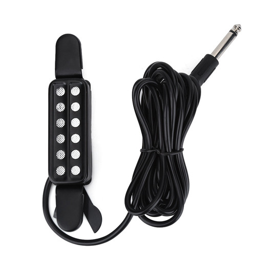 12 Sound Hole Magnetic Pickup Transducer for Acoustic Guitar Musical Instruments Accessories