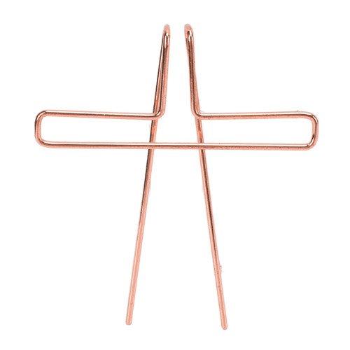 Sheet Music Clip Guitar Metal Piano Violin Cello Flute Musical Instrument Music Book Page Holder for Practice Rose Gold