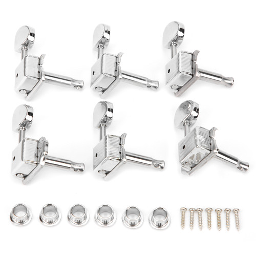 Vintage Guitar Tuning Pegs SemiClosed 6 Right Tuner Keys Musical Instrument Accessories