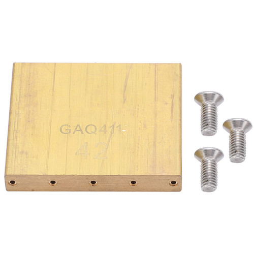 Brass Tremolo Block for Guitar Bridge System Musical Instruments 42mm Accessories GAQ411
